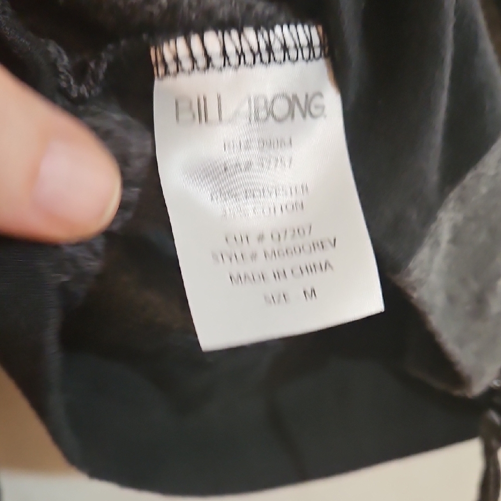 Billabong Charcoal and Black Zip-Up Hoodie - Picture 10 of 11